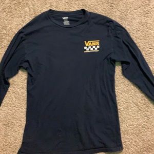 Navy Vans Long sleeve